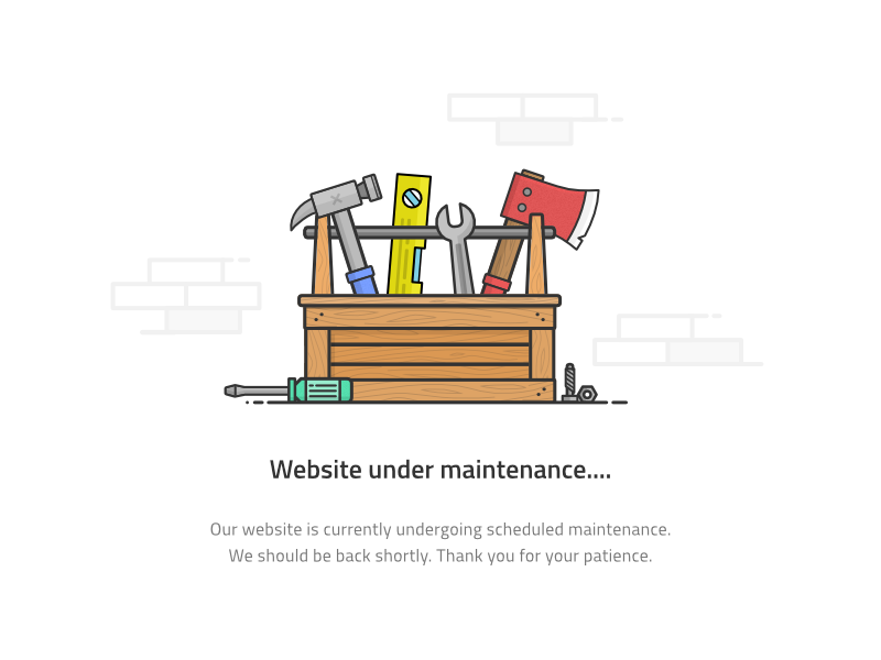 Webstie under Maintenance
